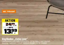 OBI Vinylboden ,,Eiche Lyon" Angebot