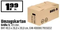 OBI Umzugskarton Angebot