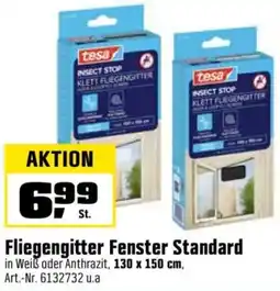 OBI Tesa Fliegengitter Fenster Standard Angebot