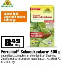 OBI Ferramol Schneckenkorn Angebot