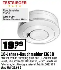 OBI 10-Jahres-Rauchmelder EI650 Angebot