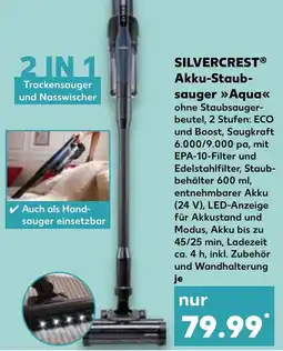 Kaufland SILVERCREST Akku-Staubsauger Aqua Angebot