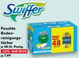 Kaufland Swiffer Feuchte Bodenreinigungstücher Angebot
