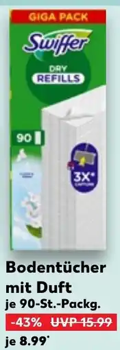 Kaufland Swiffer Bodentücher mit Duft Angebot