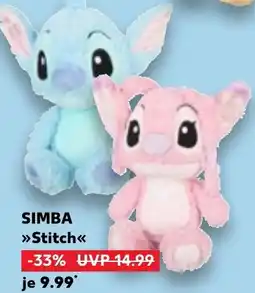 Kaufland Plüschtier SIMBA Stitch Angebot