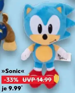 Kaufland Plüschtier Sonic Angebot