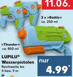 Kaufland LUPILU Wasserpistolen Angebot