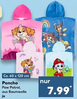 Kaufland Poncho Angebot