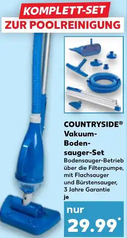 Kaufland COUNTRYSIDE Vakuum Bodensauger-Set Angebot