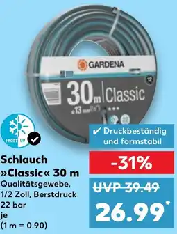 Kaufland GARDENA Schlauch Classic 30 m Angebot