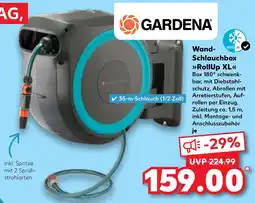 Kaufland GARDENA Wand Schlauchbox RollUp XL Angebot