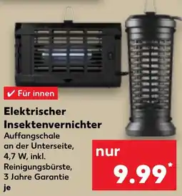 Kaufland Elektrischer Insektenvernichter Angebot