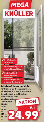 Kaufland Alu-Insektenschutztür Angebot