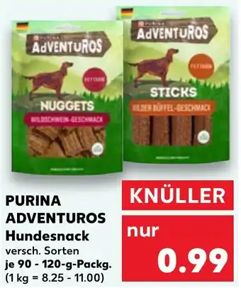 Kaufland PURINA ADVENTUROS Hundesnack Angebot