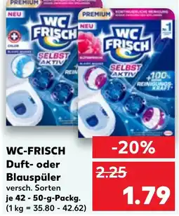 Kaufland WC-FRISCH Duft- oder Blauspüler Angebot