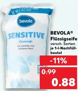 Kaufland BEVOLA Flüssigseife Angebot