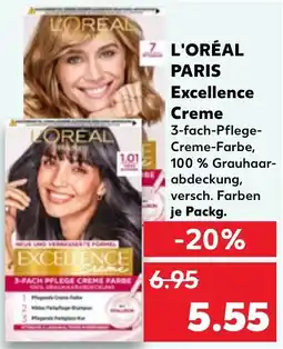 Kaufland L'ORÉAL PARIS Excellence Creme Angebot