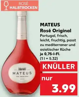 Kaufland MATEUS Rosé Original Angebot