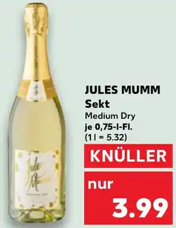 Kaufland JULES MUMM Sekt Angebot
