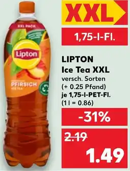 Kaufland LIPTON Ice Tea XXL Angebot