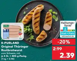 Kaufland K-PURLAND Original Thüringer Rostbratwurst Angebot