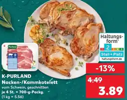 Kaufland K-PURLAND Nacken-/Kammkotelett Angebot
