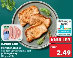 Kaufland K-PURLAND Minutensteaks Angebot