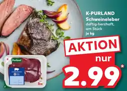 Kaufland K-PURLAND Schweineleber Angebot