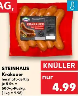 Kaufland STEINHAUS Krakauer Angebot