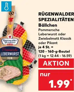 Kaufland RÜGENWALDER SPEZIALITÄTEN Bällchen Angebot