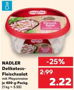 Kaufland NADLER Delikatess Fleischsalat Angebot