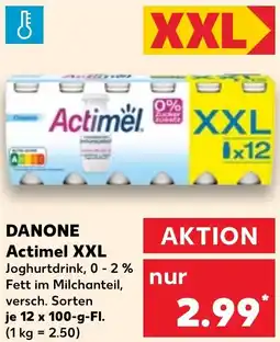 Kaufland DANONE Actimel XXL Angebot