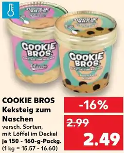 Kaufland COOKIE BROS Keksteig zum Naschen Angebot