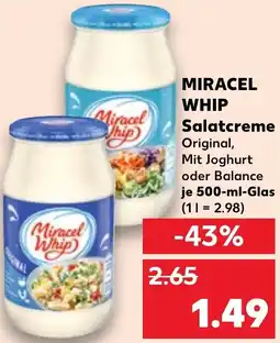 Kaufland MIRACEL WHIP Salatcreme Angebot