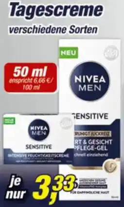 Posten Börse NIVEA MEN Tagescreme Angebot