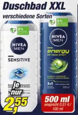 Posten Börse NIVEA MEN Duschbad XXL Angebot