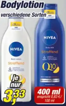 Posten Börse NIVEA Bodylotion Angebot