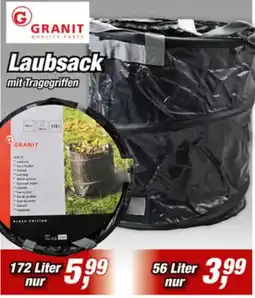Posten Börse GRANIT Laubsack Angebot