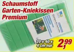Posten Börse Schaumstoff Garten-Kniekissen Premium Angebot