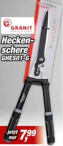 Posten Börse GRANIT Heckenschere GHES01-G Angebot