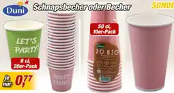 Posten Börse Duni Schnapsbecher oder Becher Angebot