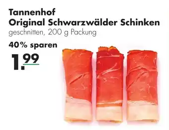 Handelshof Tannenhof Original Schwarzwälder Schinken 200g Angebot