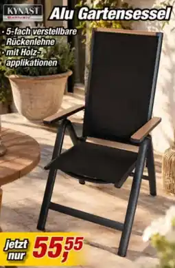 Posten Börse KYNAST Alu Gartensessel Angebot