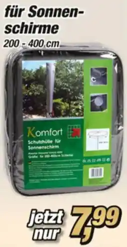 Posten Börse Deluxe Schutzhülle für Sonnenschirme Angebot