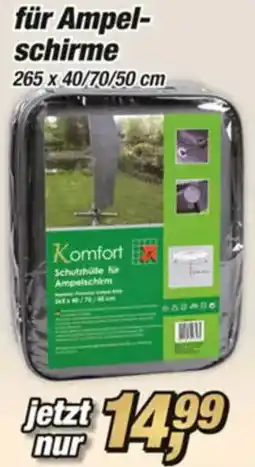 Posten Börse Deluxe Schutzhülle für Ampelschirme Angebot