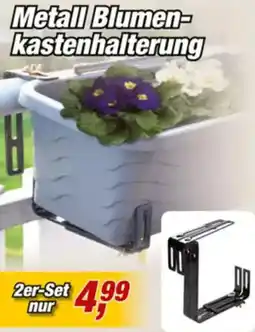 Posten Börse Metall Blumenkastenhalterung Angebot