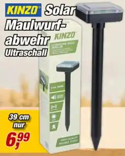 Posten Börse KINZO Solar Maulwurfabwehr Ultraschall Angebot