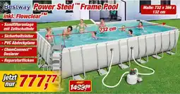 Posten Börse Bestway Power Steel Frame Pool inkl. Flowclear Angebot