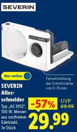 Lidl SEVERIN Allesschneider Angebot