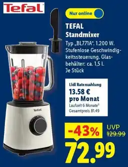 Lidl TEFAL Standmixer Angebot